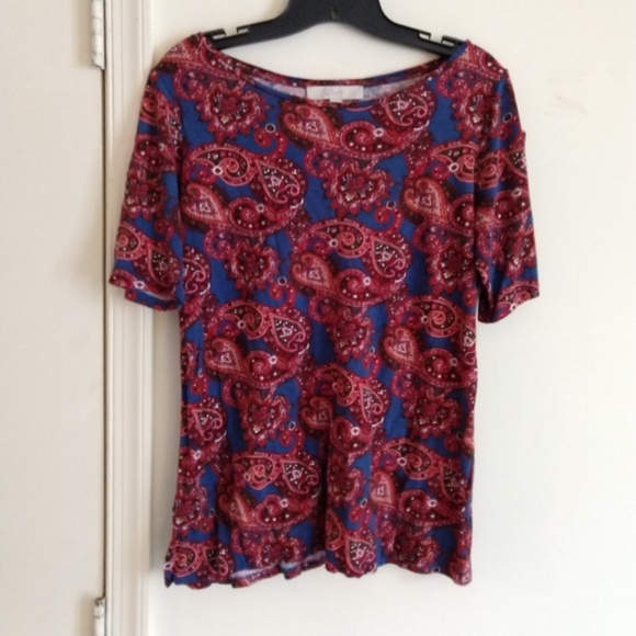 *5 for $20* LOFT paisley top - Picture 2 of 4